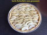 Tarte briochée aux pommes