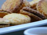 Biscuits fourrés au chocolat et à la vanille (style petit prince)