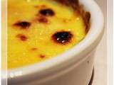 Crème Brûlée à la Fleur d'Oranger