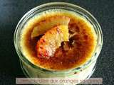 Crème brûlée à l’orange