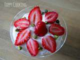 Fraises et mousse au mascarpone