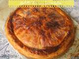 Galette des rois pommes amandes caramel