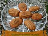 Madeleines pralinées aux amandes