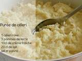 Purée de céleri