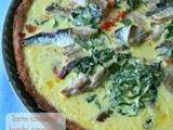 Tarte aux sardines tomates et oignons