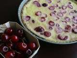 Tarte cerises citron comme un clafoutis