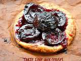 Tarte fine aux cerises