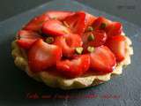 Tarte fraises et petits suisses