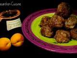 Boulettes d’Agneau, Chutney de Myrtilles au Gingembre