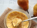 Bowl flan amande et poire (sans gluten)