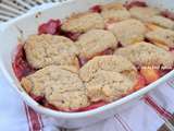 Cobbler aux pêches #vegan