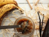 Confiture de bananes rhum-vanille #vegan