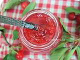 Confiture de griottes fraîches #vegan