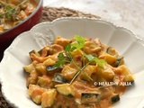Curry crémeux de courgettes #vegan