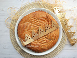 Galette des rois à la crème d'amande allégée #vegan