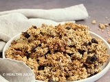 Granola au sarrasin et chocolat #vegan