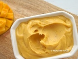 Nice cream à la mangue (express, sans sorbetière) #vegan