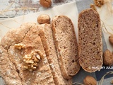 Pain complet aux noix #vegan