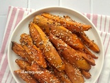 Patates douces rôties au zaatar et sésame #vegan