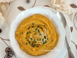 Purée de butternut aux pois chiches #vegan