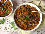 Ragoût d'aubergines aux lentilles #vegan