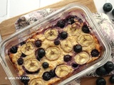 Skyrflan banane et myrtilles (meal prep)