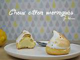 Choux citron meringués