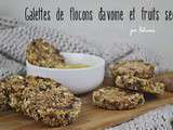 Galettes de flocons d'avoine et fruits secs