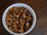 Granola amandes, noisettes et pépites de chocolat