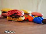 Macarons aux m&m's