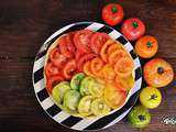 Tarte aux tomates kaléidoscope