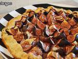 Tarte rustique aux figues et noisettes