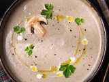 Cosy season : le velouté ultra crémeux aux champignons de Paris