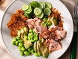 Crispy rice salade au saumon qui cartonne