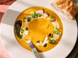 Soupe carotte gingembre curcuma qui boost l’immunité