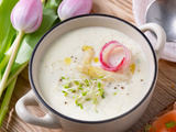 Velouté d’asperges blanches, un incontournable du printemps