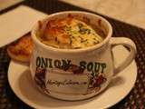 Soupe à l’oignon gratinée