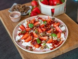 Fraises et Burrata, le mélange qui cartonne en cuisine