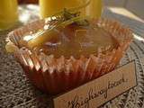 Cupcake citron nappé de lemon curd