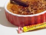 Crème brûlée au carambar