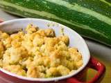 Crumble de courgettes de chez papi et mamie