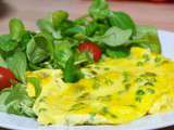 Fameuse omelette aux petits pois