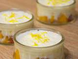 Mousse citron sur lit de nectarine, pour se faire plaisir sans culpabiliser