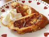 Pain perdu du dimanche soir, recette regressive