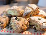 Scones aux graines de courges et cranberries [Battle Food #31]