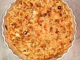 Tarte-crumble d’automne (pommes & noisettes !)