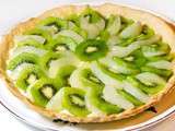 Tarte poires & kiwis