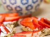 Tartelettes aux fraises légères sans cuisson