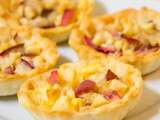 Tartelettes estivales nectarines & amandes