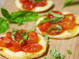 Tartelettes feuilletées aux tomates cerises